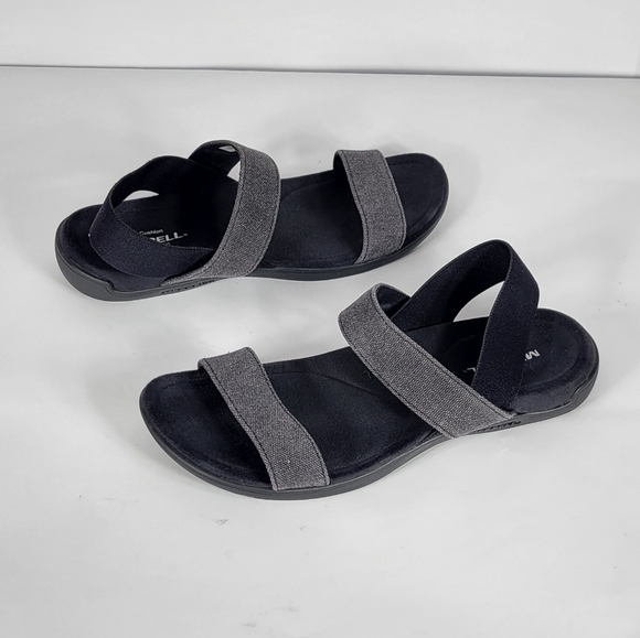 Merrell Black Sandals with Memory Foam #752 Size 9 - Picture 2 of 11